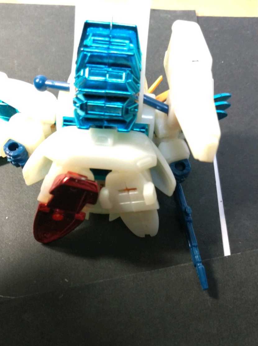 組立済、ジャンク】元祖SDガンダム F91 蓄光、夜光ver レア物の落札