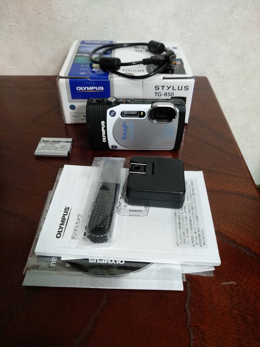 Olympus デジタルカメラ Stylus Tough Tg 850 画面難あり の落札情報詳細 ヤフオク落札価格情報 オークフリー スマートフォン版