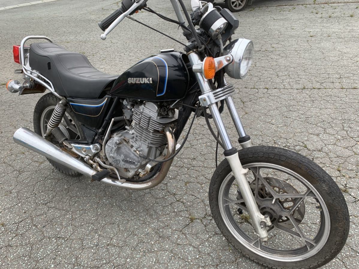 SUZUKI▲GN400E！検）CBX125！SR400！GN125！YBR！CBF！CB！GS！旧車！部品取りに！ SUZUKI△GN400E！検）CBX125！SR400！GN125！YBR！CBF！CB！GS！旧車