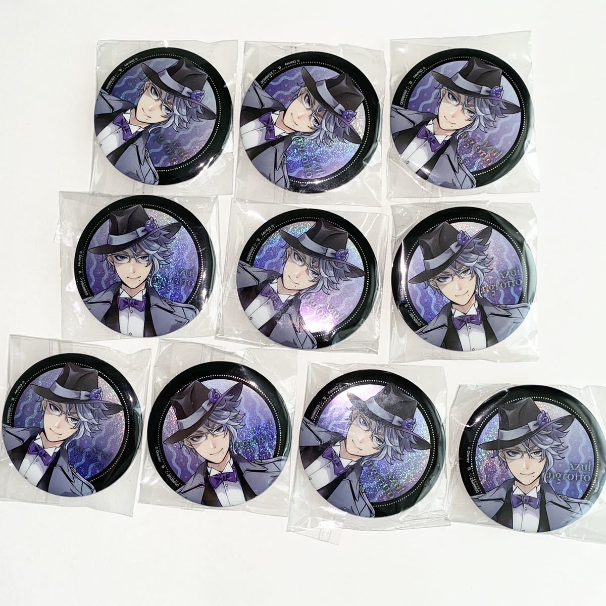 ツイステッドワンダーランド カプセル缶バッジ ツイステ カプ缶 アズール