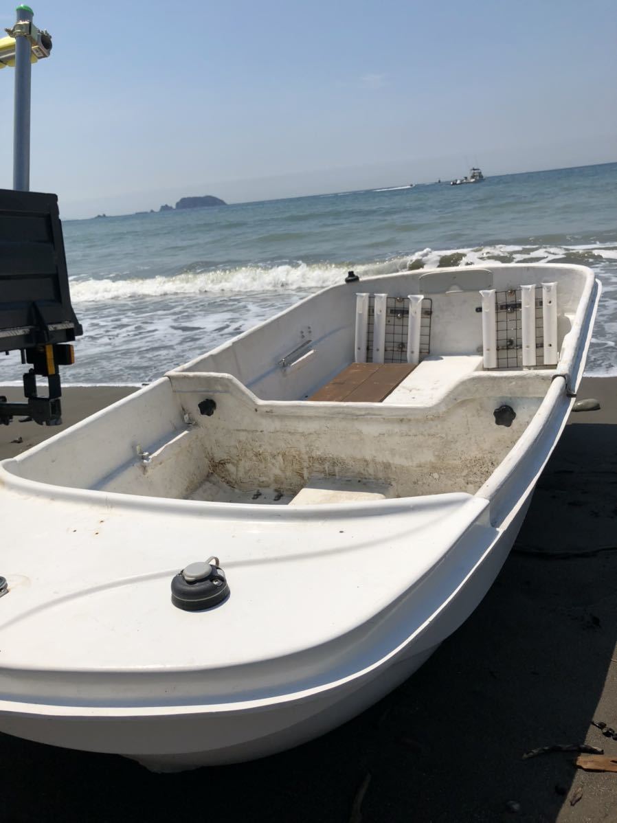 2分割式frpボート Exect Ex250frp ミニボート 2馬力ボート ドーリー付き エンジントランサム アルミ座板イス2個 竿受け の落札情報詳細 ヤフオク落札価格情報 オークフリー スマートフォン版