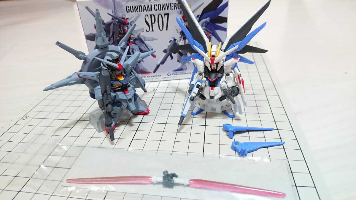 ジャンク】ガンダムコンバージ SP07 フリーダムガンダム+