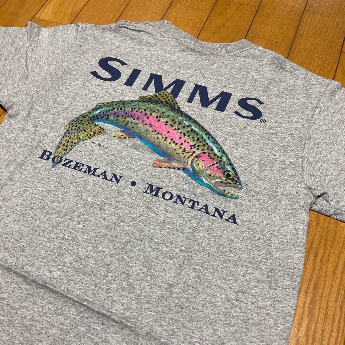 新品】シムス SIMMS トラウトTシャツ 新品 サイズS フライフィッシング