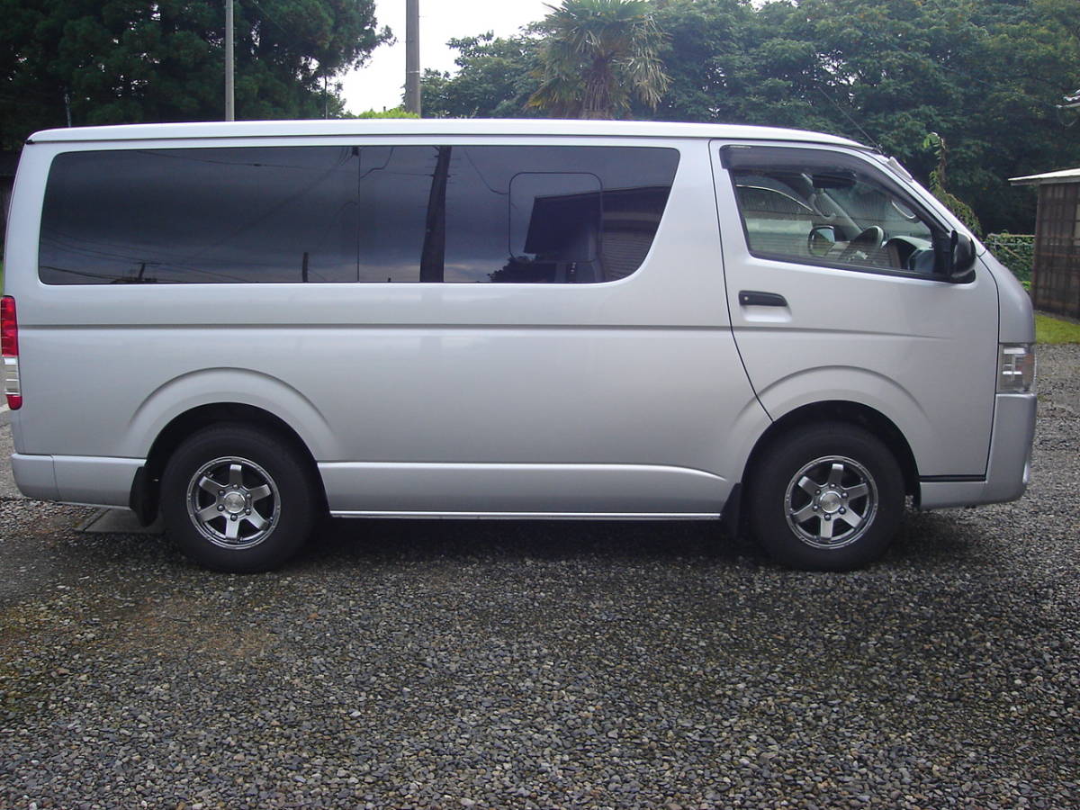 ハイエース 美品ホイール＆タイヤ付き4本 マッドクロス MC-76 6J-15