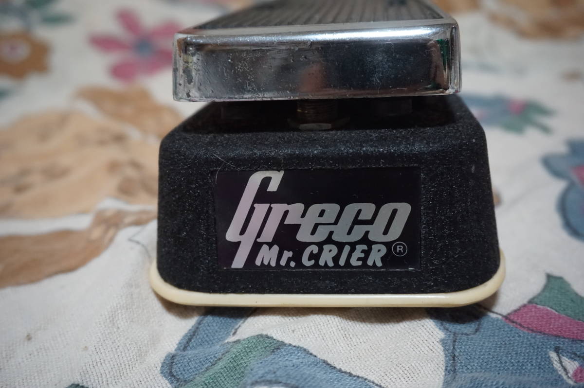 ☆70年代 グレコ Greco CRIER イタリア製 ビンテージ ワウ☆