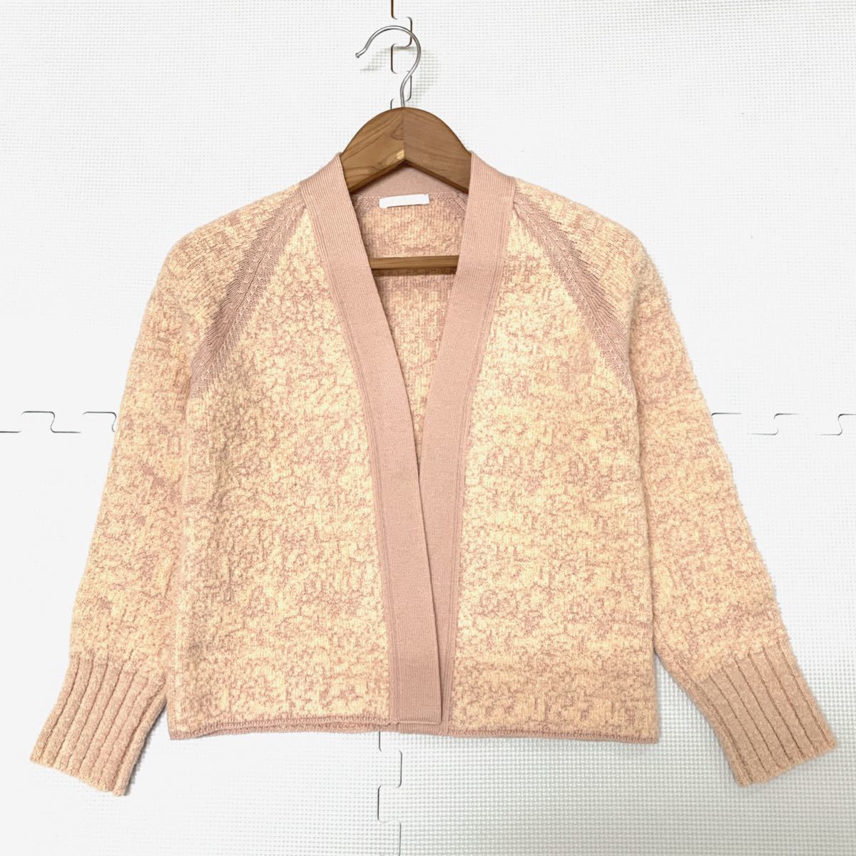 B ☆ 美品 大人可愛い！！ Chloe クロエ パイル地 ノーボタン