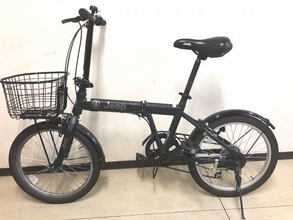 Jeep 折りたたみ自転車 かっこいいブラック 6速 Repuestosballerines Cl