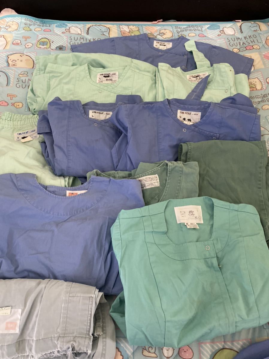 手術着手術服オペ着 まとめて 中古ナガイレーベン看護師白衣ナース服ユニホーム の落札情報詳細 ヤフオク落札価格情報 オークフリー スマートフォン版