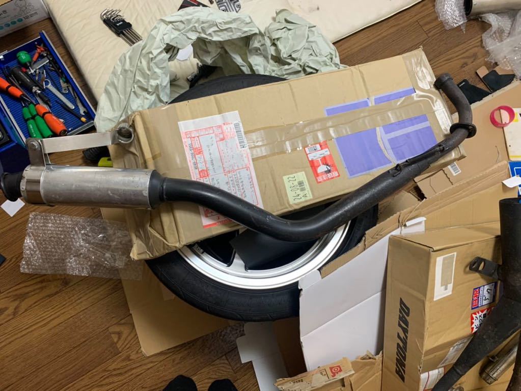 武川 ボンバーマフラー カブ モンキー シャリー ダックス 流用 【公式