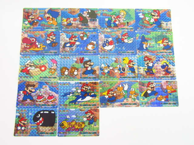 【カード】スーパーマリオワールド.マリオうんどうかい.キラ スーパーマリオうんどうかい キラカード｜Yahoo!フリマ（旧