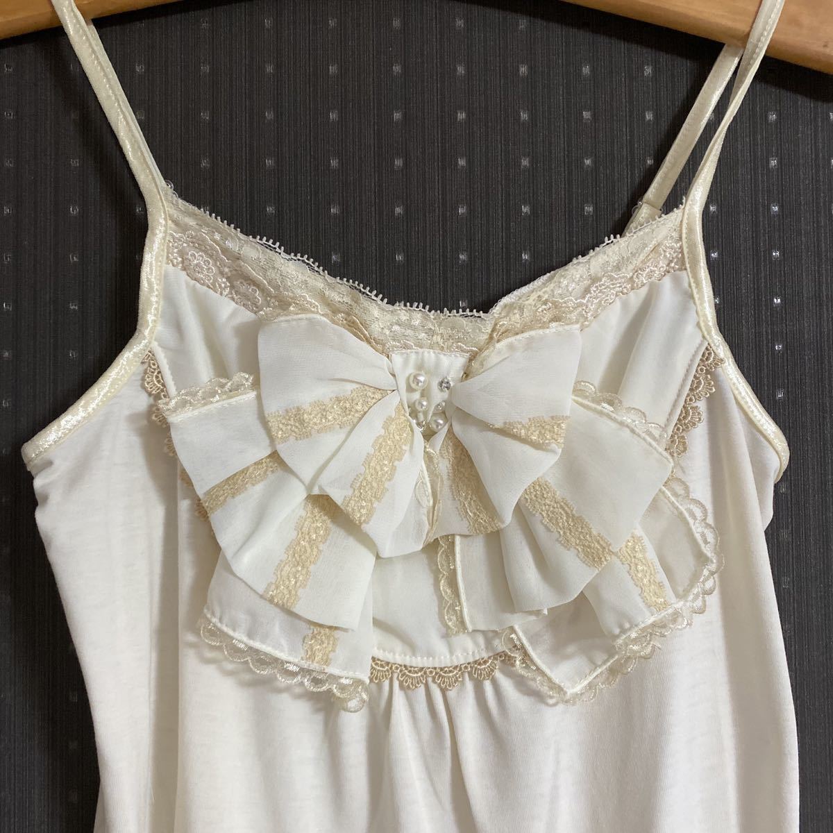 Axes アクシーズファム　BIGリボン　y2k coquette 00s axes femme アクシーズファム BIGリボン キャミソール ビッグ