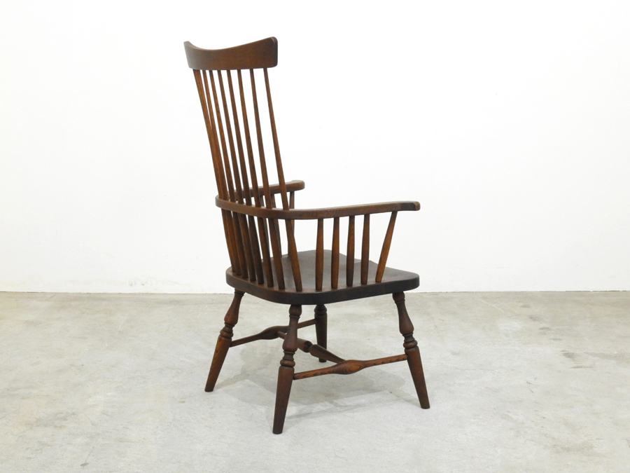 アームチェア 楢無垢材 ヴィンテージ 【公式通販】