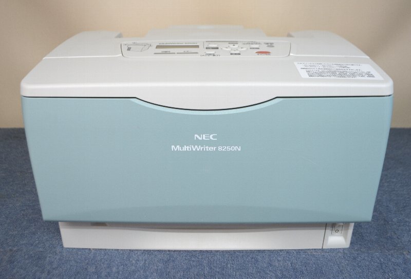 印字枚数5084枚☆NEC☆レーザープリンター Multi Writer8250N 動作確認