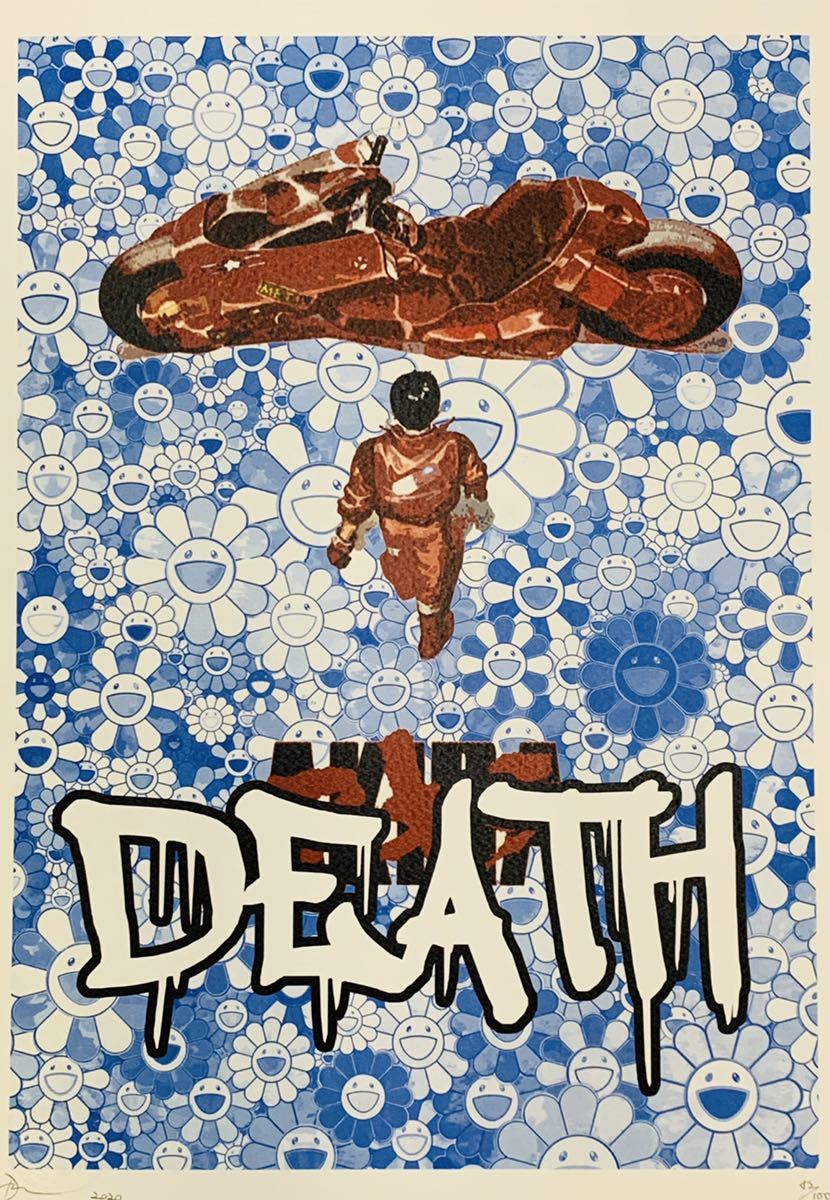 新作 希少 世界限定品100枚 Death NYC☆AKIRA アキラ 金田x