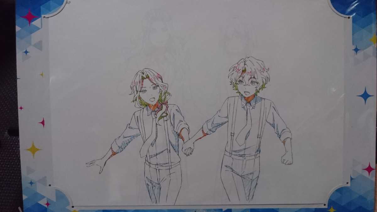 あんスタ　くじメイト　1弾　原画ポートレート　旧Valkyrie 　3枚　なずな あんスタ くじメイト 1弾 原画ポートレート 旧Valkyrie 3枚 なずな