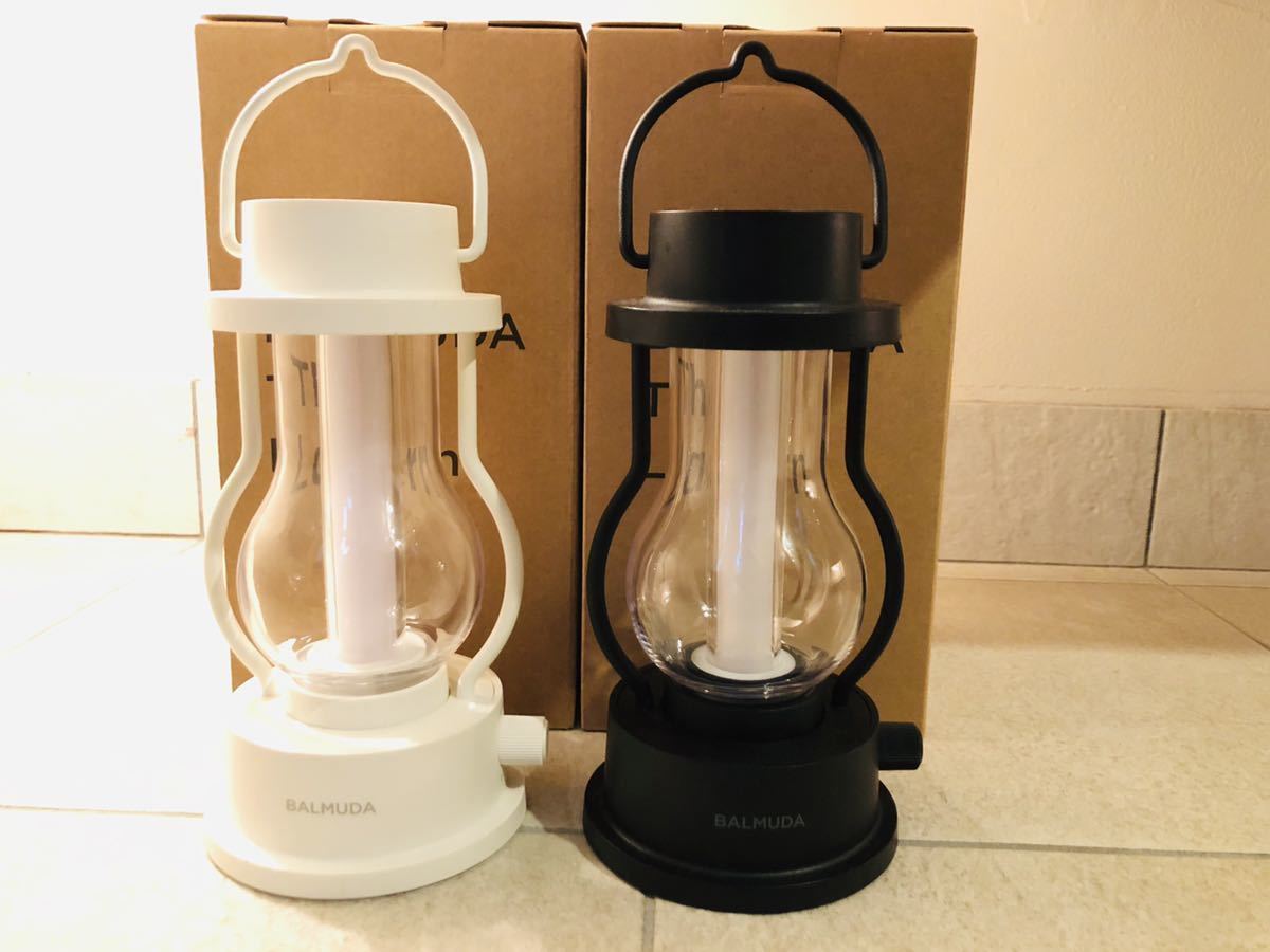 新品未使用（未開封）BALMUDA The Lantern 恐ろしかっ L02A-BK 