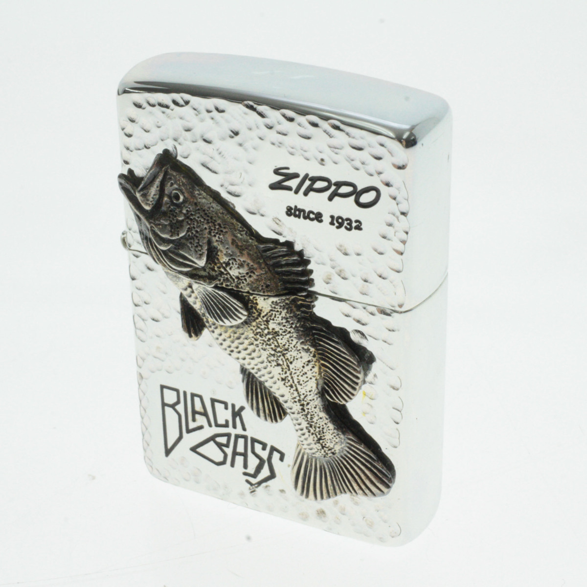 新品 BASS ブラックバス Zippo ライター ジッポー