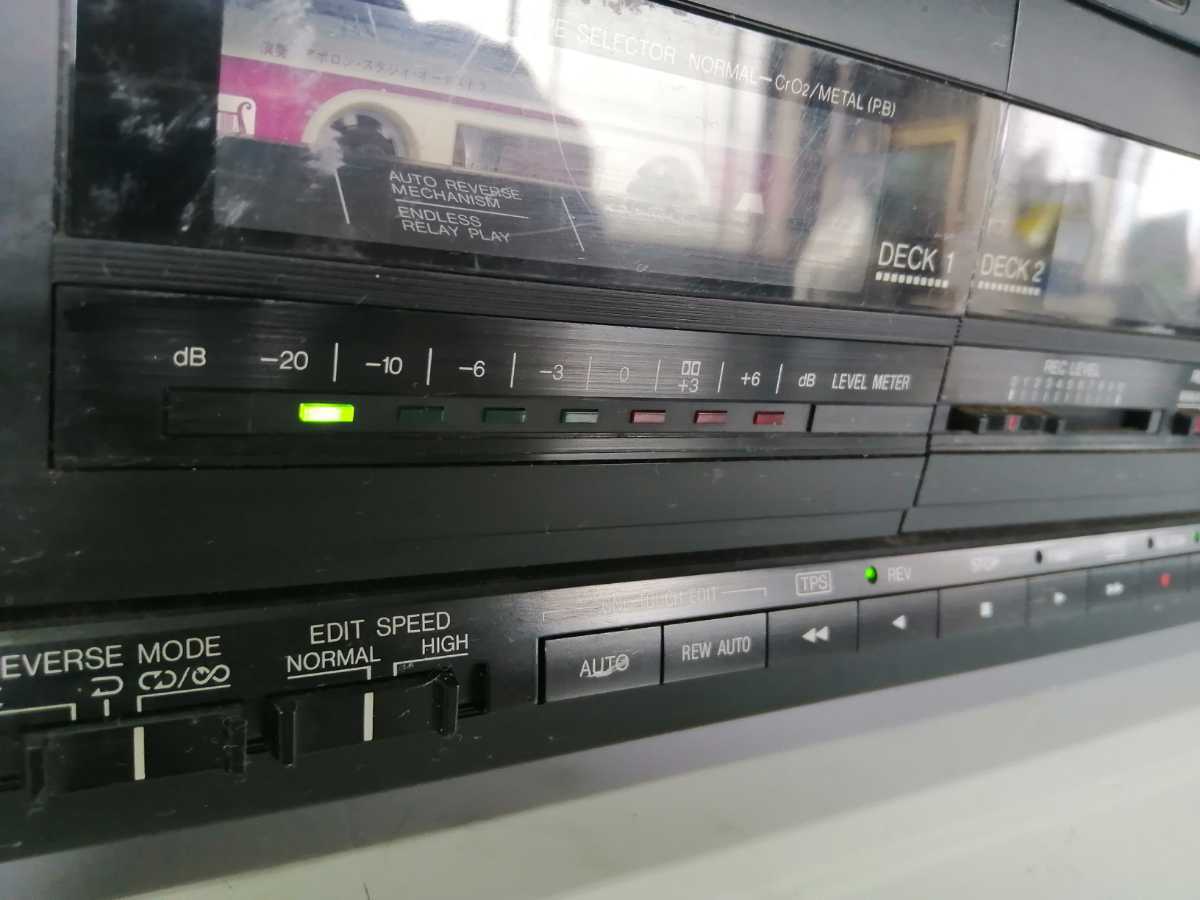 9055)Panasonic パナソニック CDラジカセ RX-FD75 動作品 CDOK テープ