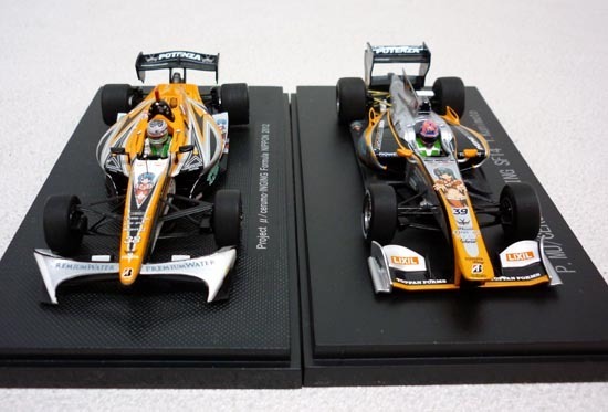 EBBRO 1/43 SUPER FORMULA (Formula NIPPON) project μ 2台セット