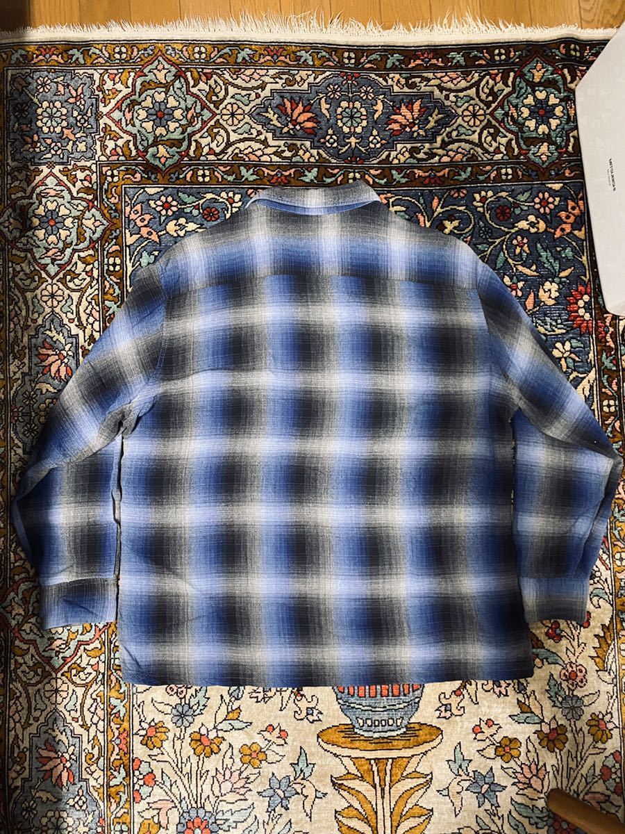 極上】60s TOWNCRAFT オンブレ RAYON チェックシャツ vintage ARROW
