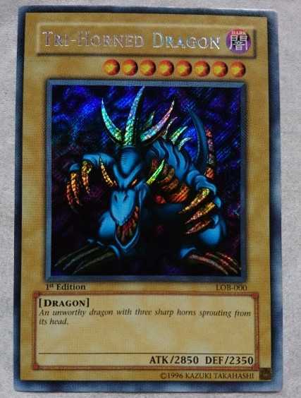 遊戯王 トライホーンドラゴン 英語 シークレット エラー 遊戯王 Veidos