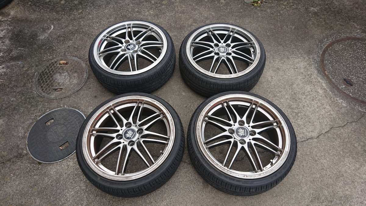 レアマイスター ドゥブルディックス 16×6.5J オフセット48レアマイ 