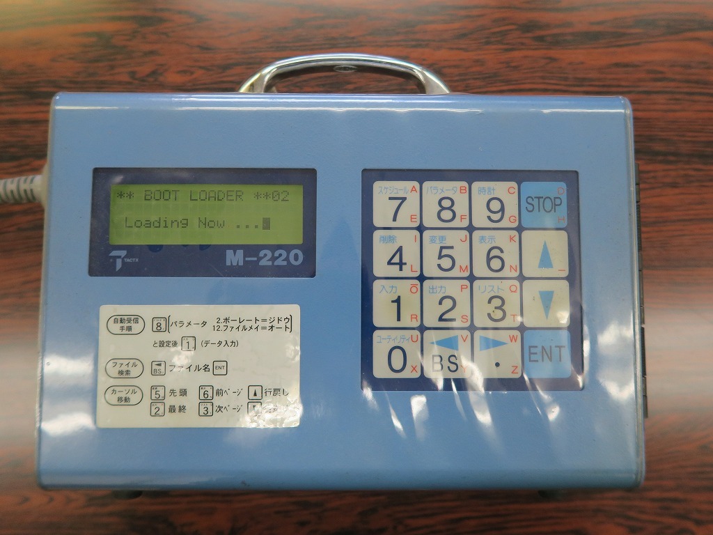 タクテックス　ポータブルフロッピー　M-220 TACTX タクテックス/TACTXポータブルフロッピー M-220 NCデータ入出力