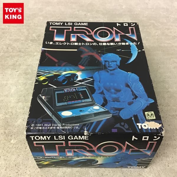 レアTOMY LSI GAME TRON（トロン） 1981年製 デッドストック レアTOMY