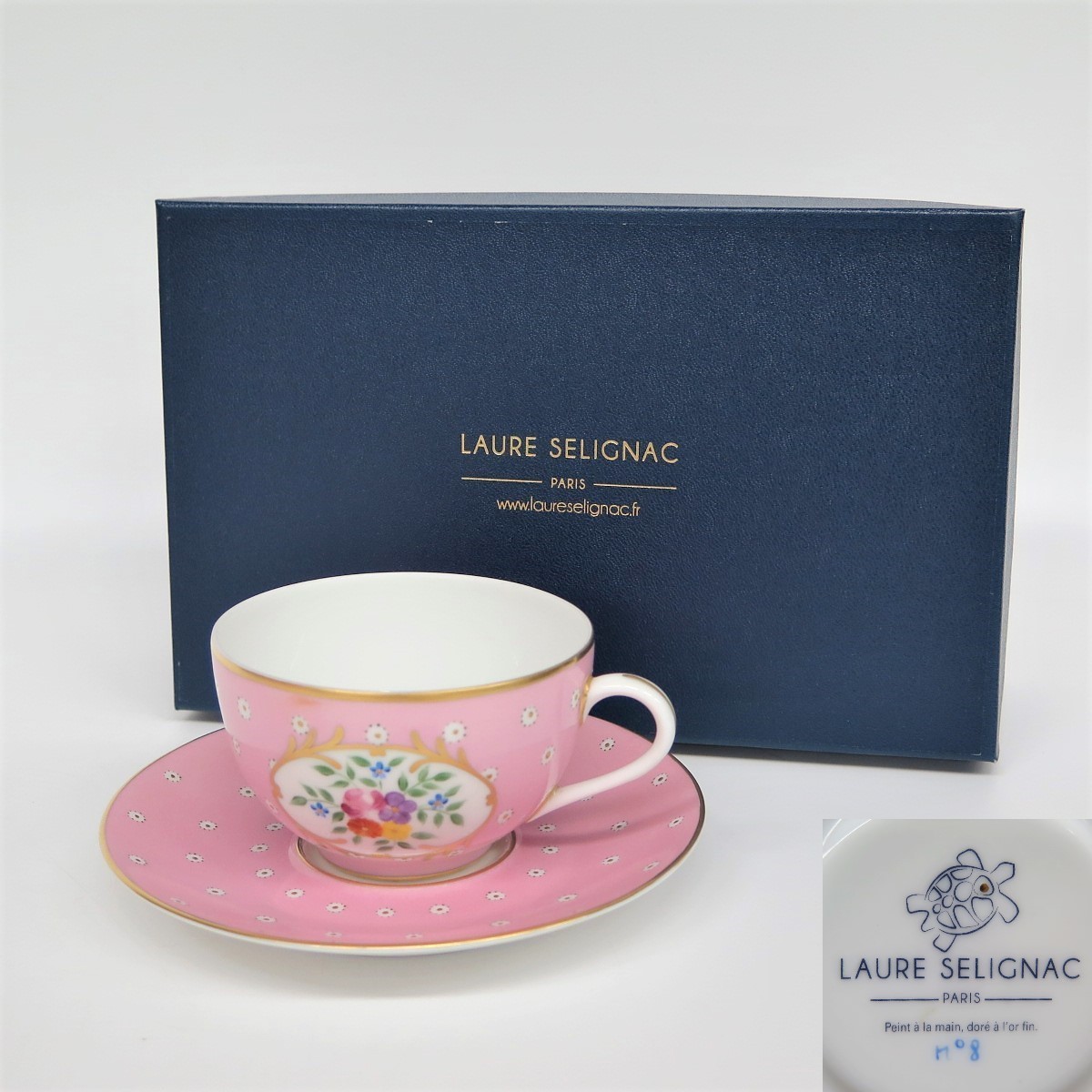 ロールセリニャック カップ＆ソーサー Laure Selignac ロールセリ