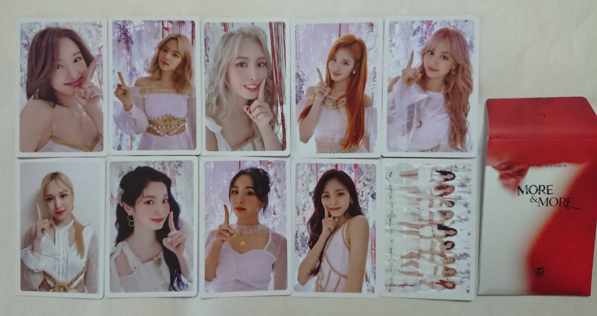 TWICE ミナ more&amp;more タイ盤 トレカ TWICE ミナ アルバムトレカ コンプリート