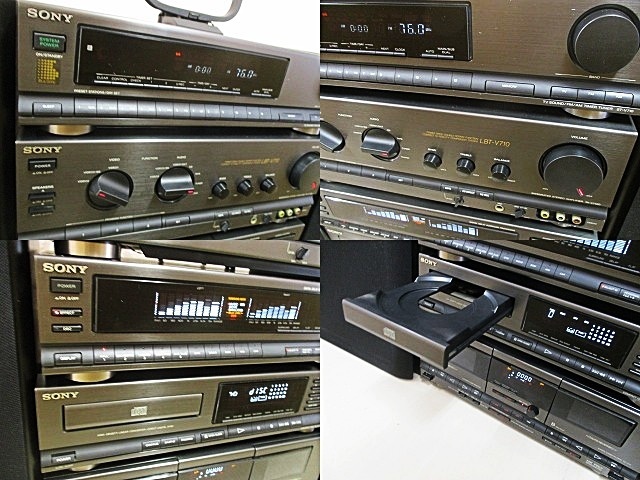 SONY ソニー システムコンポ Liberty LBT-V710(ST-V710/TA-V710D/SEQ