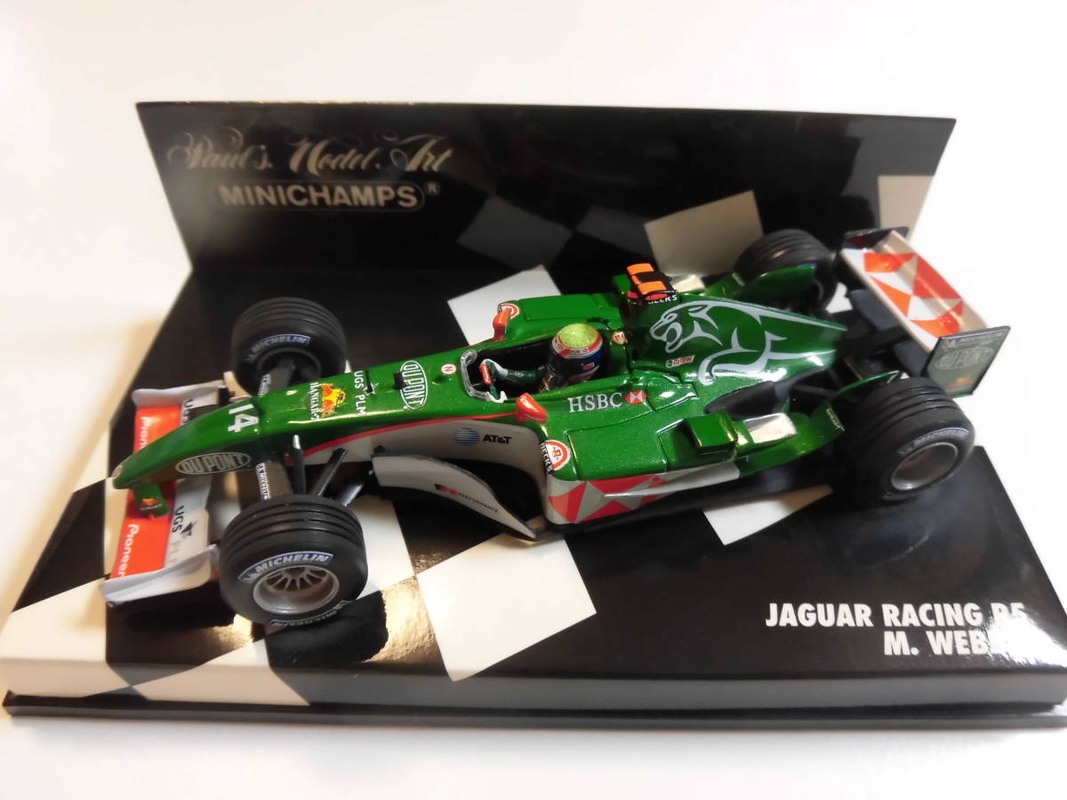 1⁄43 R5 ジャガーレーシング PMA M.ウェーバー Yahoo!オークション