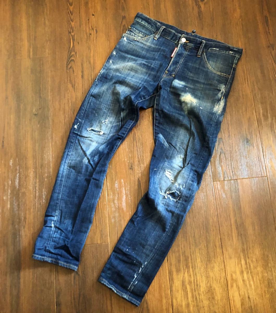 国内正規 名作 ☆ DSQUARED2 SEXY TWIST JEAN S71LB0193 セクシー