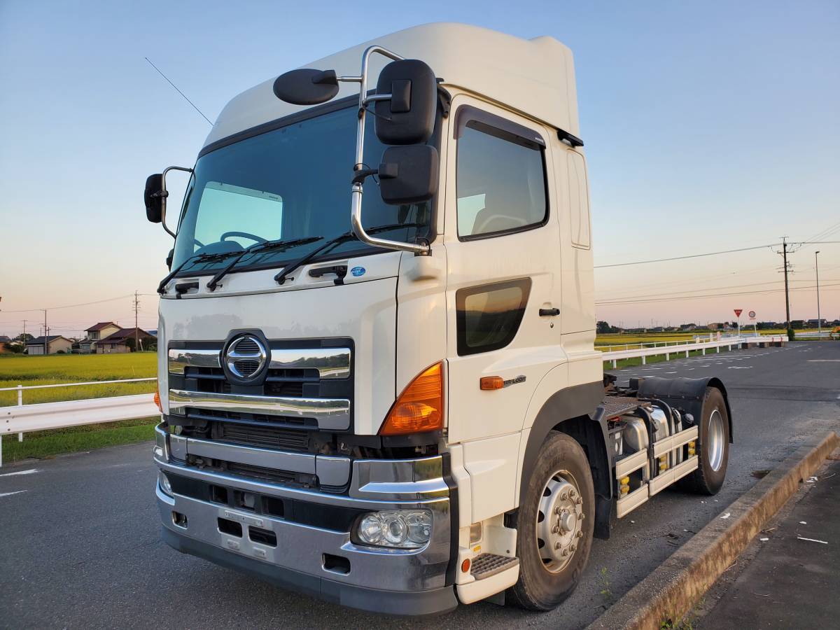 在庫処分 大特価格コミ H22年 日野 プロフィア トレーラーヘッド トラクター ハイルーフ エアサス プロシフト メッキ多 愛知 の落札情報詳細 ヤフオク落札価格情報 オークフリー スマートフォン版