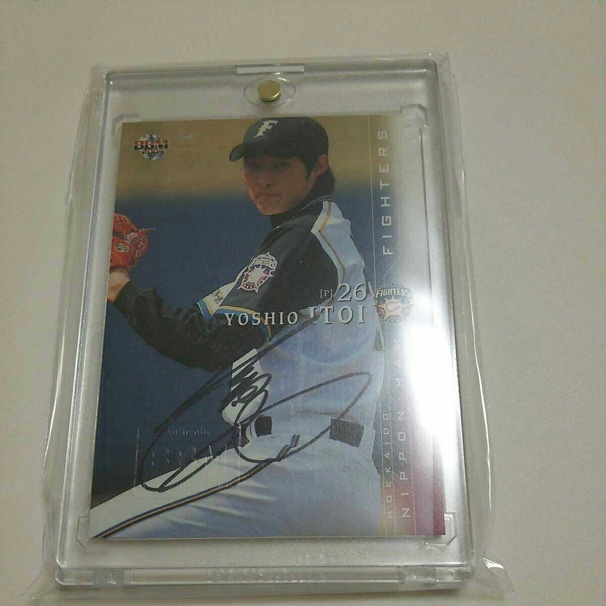 BBM 2004 糸井嘉男ルーキー直筆サインカード