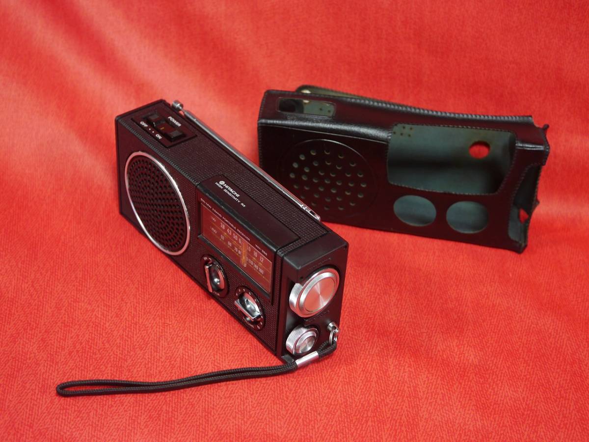 昭和レトロ Hitachi 日立 Wh 6 Sw Mw 2バンド ポータブルレシーバー おしゃれな 可愛い アンティーク ラジオ 整備済み品 の落札情報詳細 ヤフオク落札価格情報 オークフリー スマートフォン版