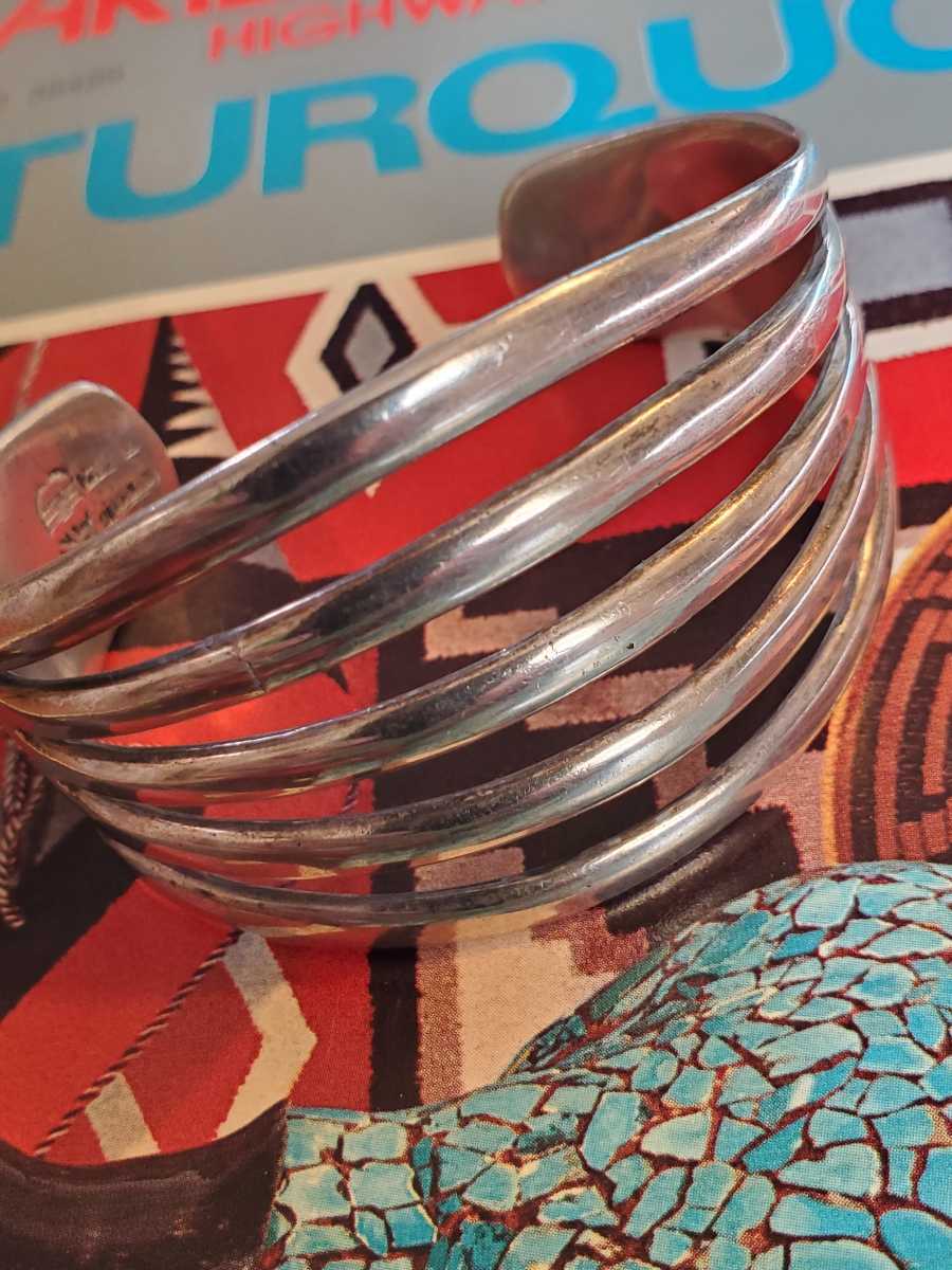 ヴィンテージ Allen Kee アレンキー バングル ホワイトホーガン