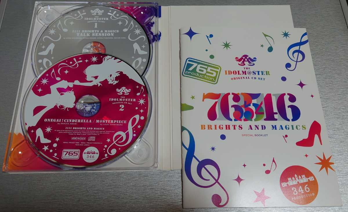 ☆C87 アイドルマスター オリジナルCDセット 「BRIGHTS AND MAGICS
