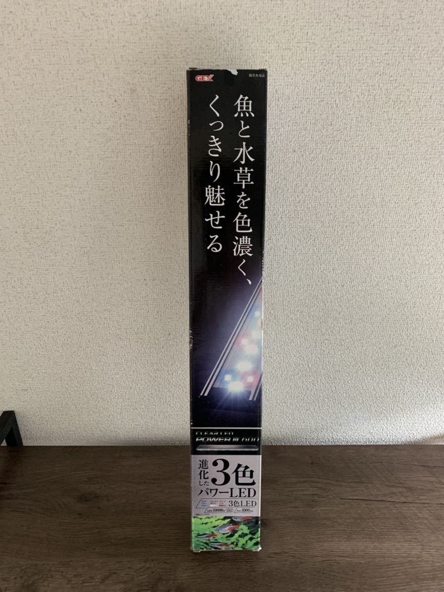 ｇｅｘ クリアｌｅｄ パワー３ ６００ 幅６０ ６６cm水槽用 ハイパワーｌｅｄライト 熱帯魚 アクアリウム 照明 Led の落札情報詳細 ヤフオク落札価格情報 オークフリー スマートフォン版