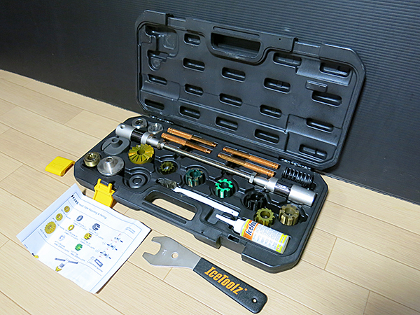 IceToolz E185 BB＆ヘッド タッピング・フェーシングツール 自転車