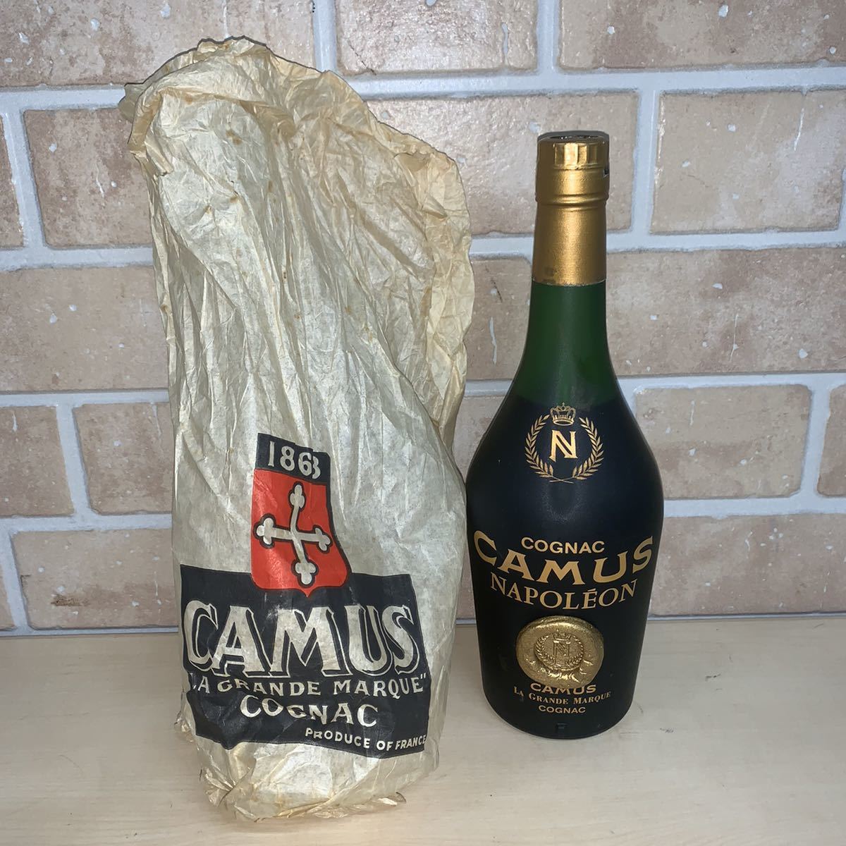 CAMUS ナポレオン 3本セット 一本専用箱付き（未開栓] 古酒