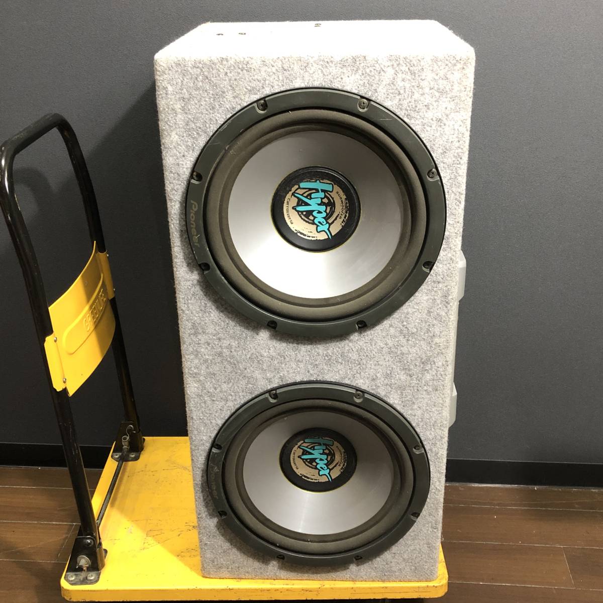 ▽カロッツェリア サブウーファー スピーカー Pioneer carrozzeria