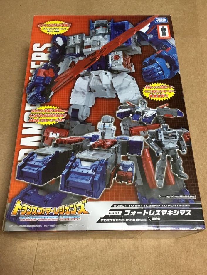 美品 Lg31 フォートレスマキシマス トランスフォーマー レジェンズ ヘッドマスター コンボイ の落札情報詳細 ヤフオク落札価格情報 オークフリー スマートフォン版