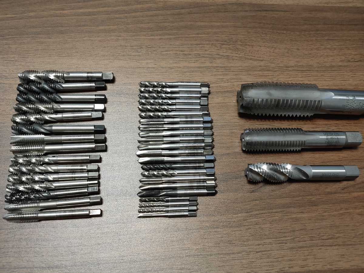 OSG ヤマワ タップ詰め合わせ40本セット YAMAWA オーエスジー