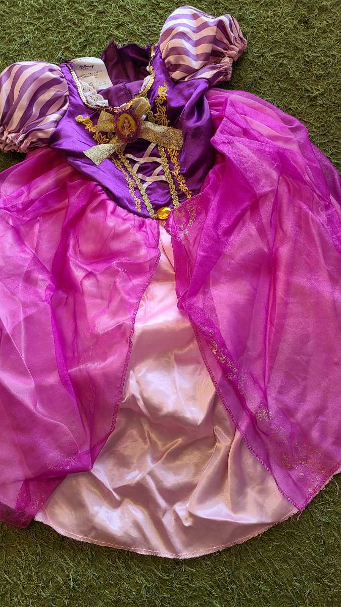 ディズニー ラプンツェル ドレス ワンピース 100 110 ハロウィン お誕生日 パーティー 仮装 の落札情報詳細 ヤフオク落札価格情報 オークフリー スマートフォン版
