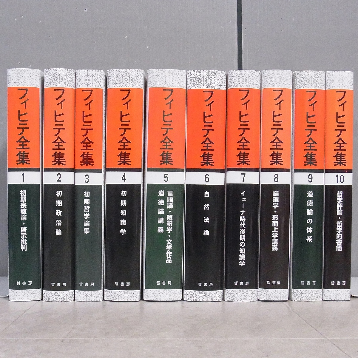フィヒテ全集 全23巻＋補巻 全24巻揃中の計23