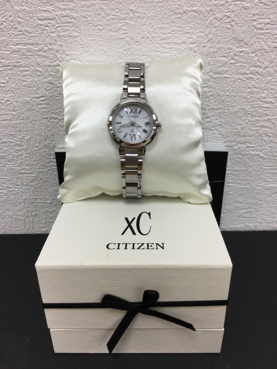 キングラム 03 Citizen シチズン Xc クロスシー H058 T 腕時計 ソーラー電波 レディース 箱 送料無料 の落札情報詳細 ヤフオク落札価格情報 オークフリー スマートフォン版