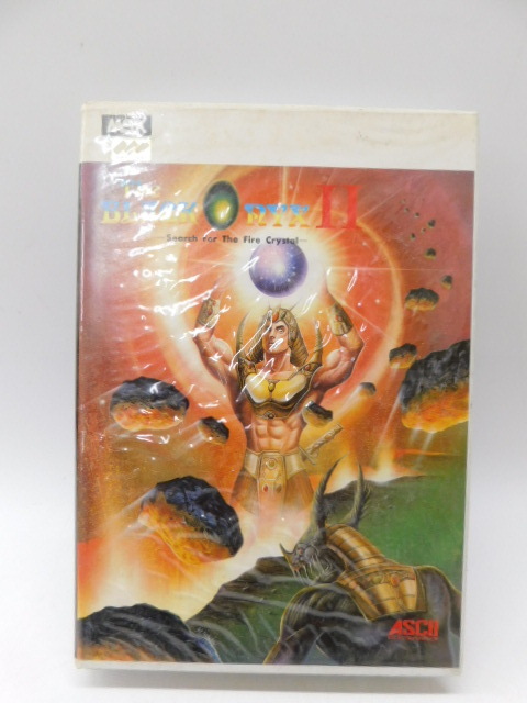 MSX ROM ザ・ブラックオニキスII ファイヤークリスタルを求めて