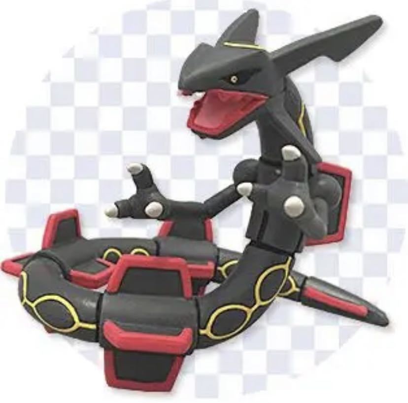 モンコレ 色違いの黒いメガレックウザ 非売品 美品 非売品 黒いメガ