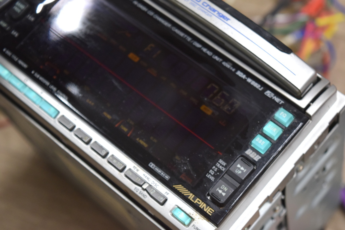 ALPINE 3DA-W882J DSPヘッドユニット ジャンク